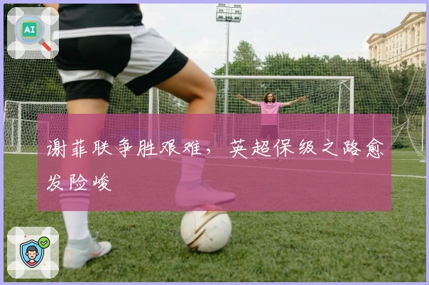 谢菲联争胜艰难，英超保级之路愈发险峻